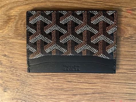 goyard cardholde|Goyard card holder price 2024.